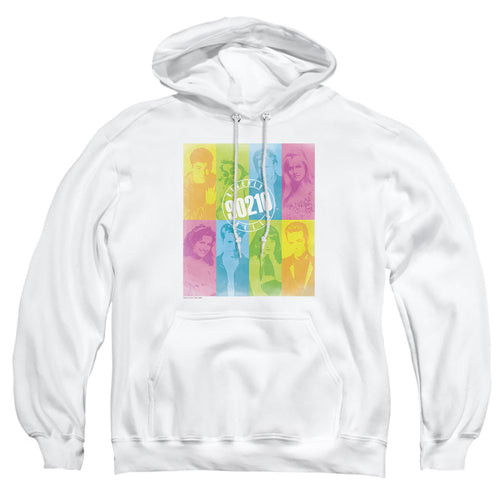 Beverly Hills 90210 Color Block Cast Pullover Hoodie