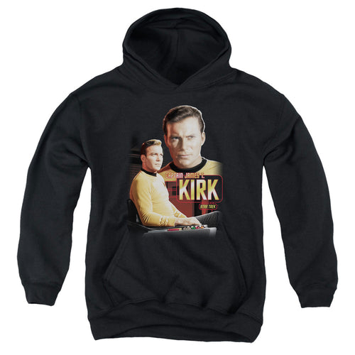 Star Trek Captain Kirk Youth Hoodie
