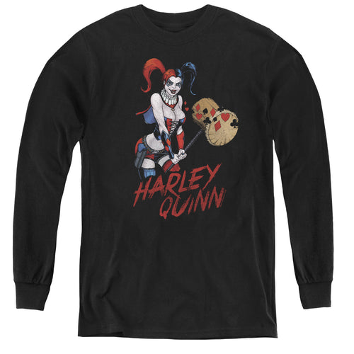 Justice League Harley Hammer Youth Long Sleeve T-Shirt