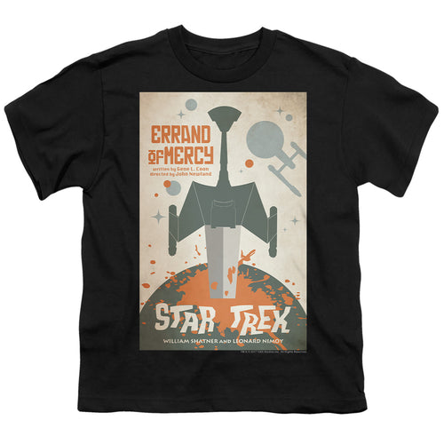 Star Trek Juan Ortiz Errand of Mercy Black Youth/Toddler T-Shirt