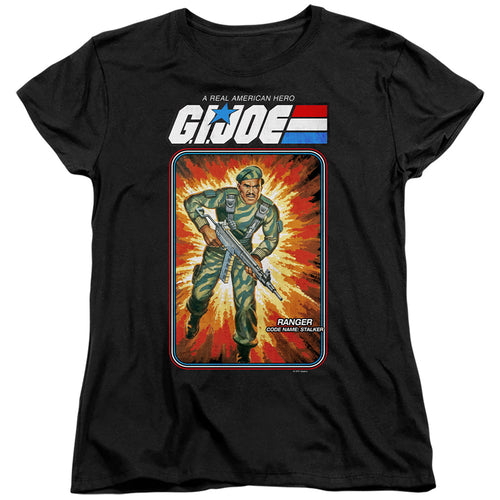 G.I. Joe Stalker Card Womens T-Shirt