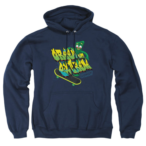 Gumby Green And Extreme Pullover Hoodie
