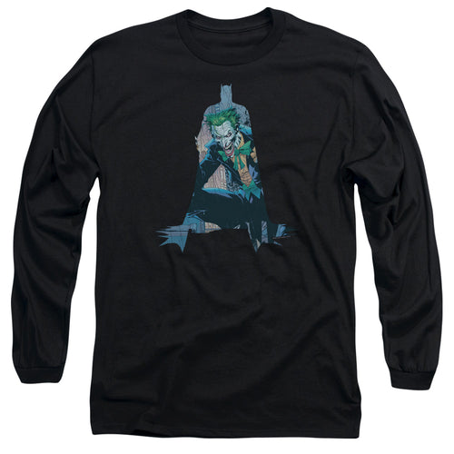 Batman Scene Inside Long Sleeve T-Shirt