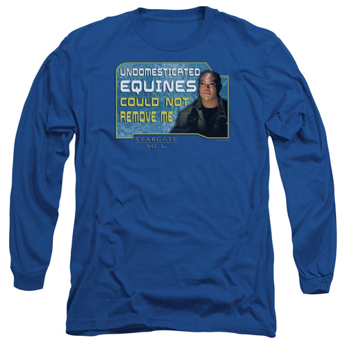 Stargate SG-1 Undomesticated Equines Long Sleeve T-Shirt