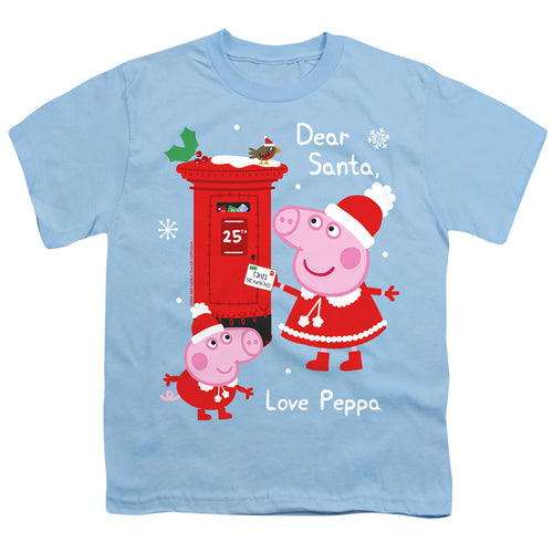 Peppa Pig And George Pig Christmas Letter to Santa Youth/Toddler T-Shirt