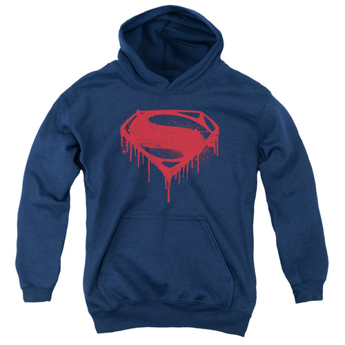 Batman v Superman Splattered Youth Hoodie