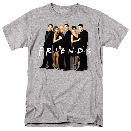 Friends Cast In Black T-Shirt