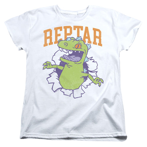 Rugrats Reptar Shirt Rip Womens T-Shirt