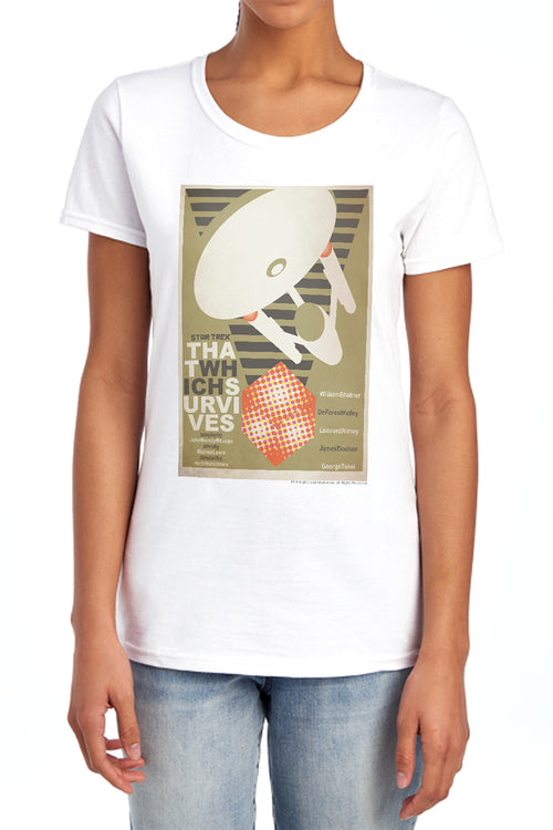 Star Trek Juan Ortiz That Which Survives Womens T-Shirt