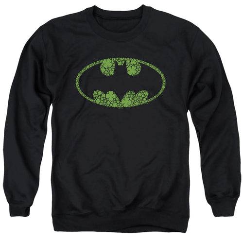 Batman St. Patrick'S Day Shamrock Logo Crewneck Sweatshirt
