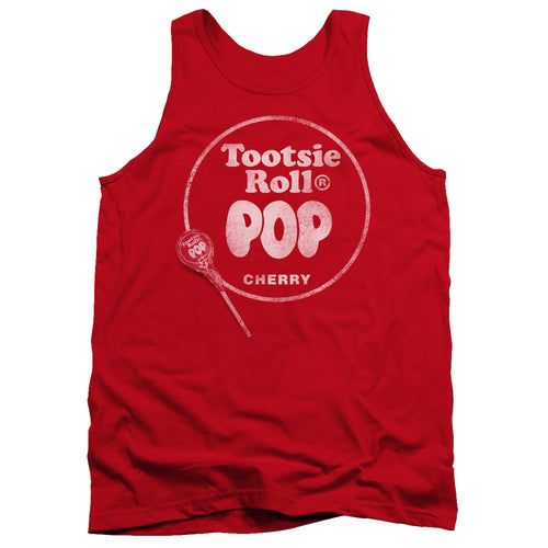Tootsie Pop Cherry Logo Tank Top