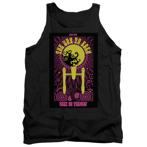 Star Trek Juan Ortiz The Way to Eden Black Tank Top