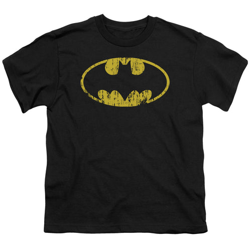 Batman Classic Logo Distressed Youth/Toddler T-Shirt