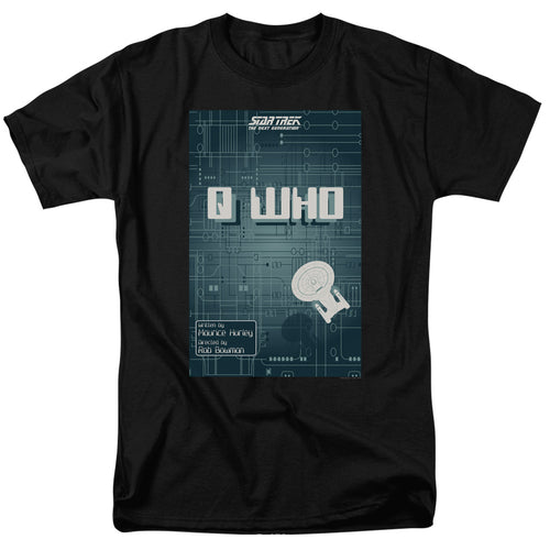 Star Trek Q Who Black T-Shirt