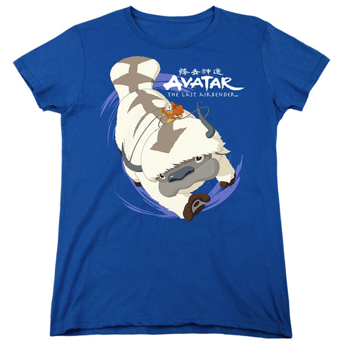 Avatar: The Last Airbender Appa In Flight Womens T-Shirt