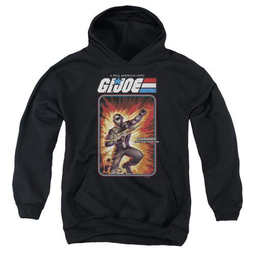 G.I. Joe Snake Eyes Card Youth Hoodie