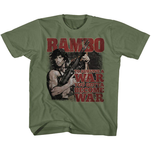 Rambo Become War Youth/Toddler T-Shirt