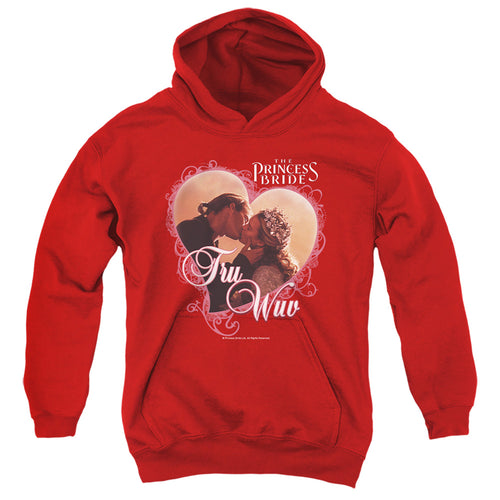 The Princess Bride Tru Wuv Red Youth Hoodie