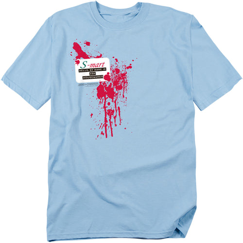 Army of Darkness S Mart Name Tag T-Shirt
