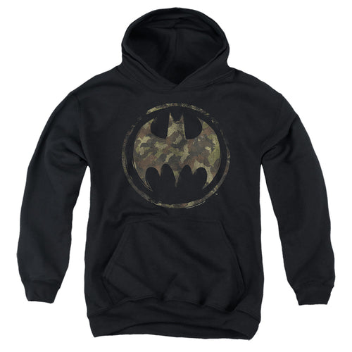 Batman Bats of Camo Youth Hoodie
