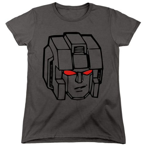 Transformers Starscream Head Womens T-Shirt