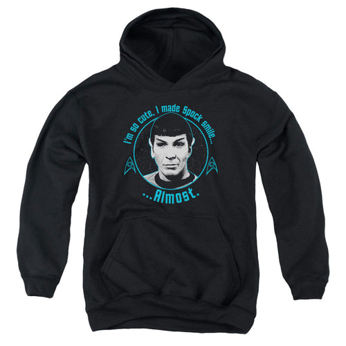Star Trek I Made Spock Smile Youth Hoodie