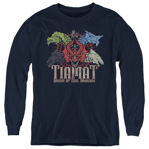 Dungeons & Dragons Tiamat Queen of Evil Youth Long Sleeve T-Shirt