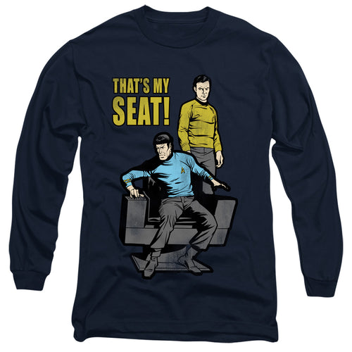 Star Trek That's My Seat Long Sleeve T-Shirt