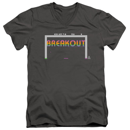 Atari Breakout 2600 V-Neck T-Shirt