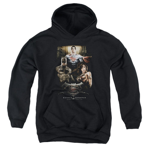 Batman v Superman Thre Three Youth Hoodie