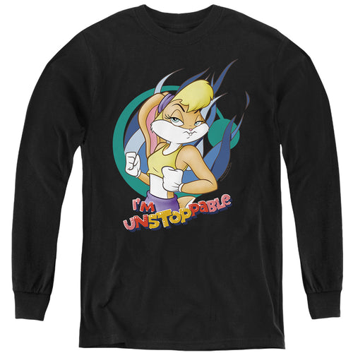 Looney Tunes Lola Bunny Unstoppable Youth Long Sleeve T-Shirt