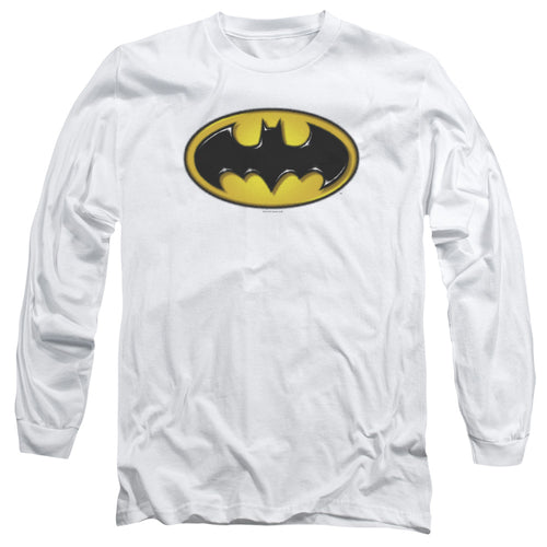 Batman Airbrush Bat Symbol Long Sleeve T-Shirt