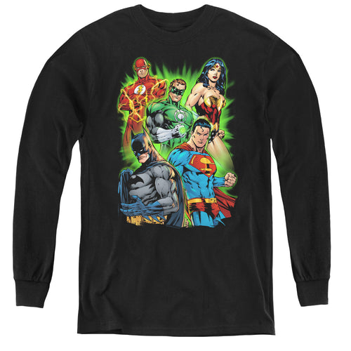 Justice League Will Power Youth Long Sleeve T-Shirt