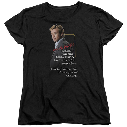The Mentalist Definition Womens T-Shirt