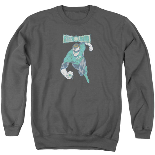 DC Comics Desaturated Green Lantern Crewneck Sweatshirt
