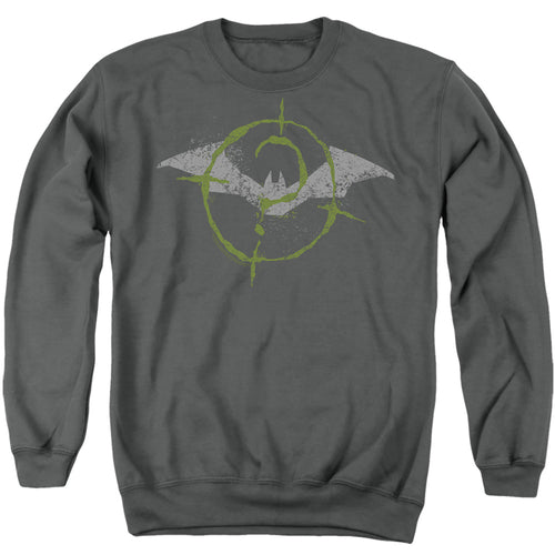 The Batman Scribbles Bat Logo Crewneck Sweatshirt