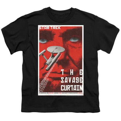 Star Trek Juan Ortiz The Savage Curtain Black Youth/Toddler T-Shirt