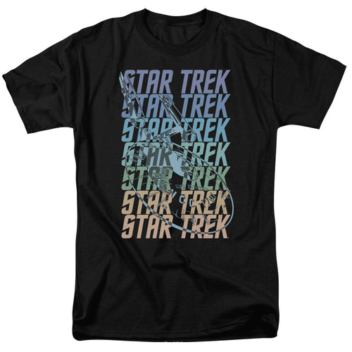 Star Trek Multi Logo Enterprise T-Shirt