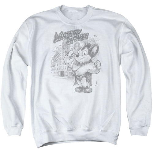 Mighty Mouse Protect and Serve Crewneck Sweatshirt