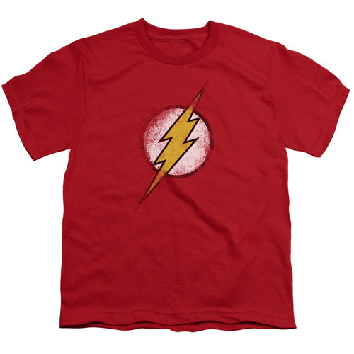Justice League Destroyed Flash Logo Youth/Toddler T-Shirt