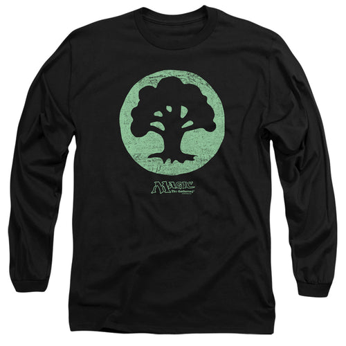 Magic the Gathering Green Symbol Long Sleeve T-Shirt