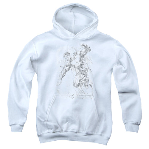 Superman Pencil City to Space Youth Hoodie