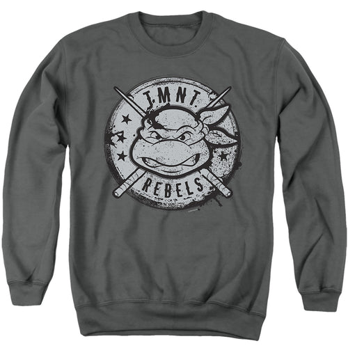 Teenage Mutant Ninja Turtles Rebels Distressed Logo Crewneck Sweatshirt