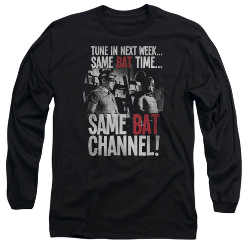 Batman Bat Channel Long Sleeve T-Shirt