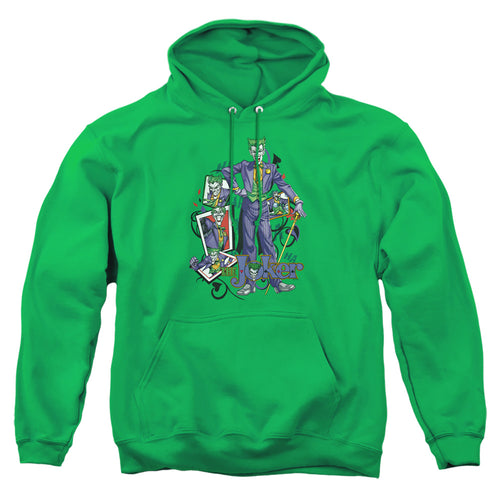 Batman Wild Cards Pullover Hoodie