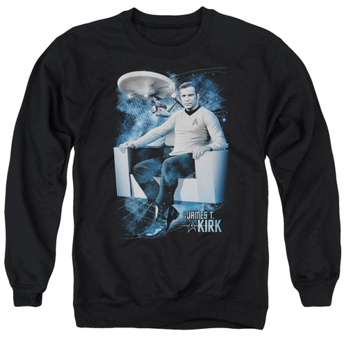 Star Trek Captain's Chair Crewneck Sweatshirt