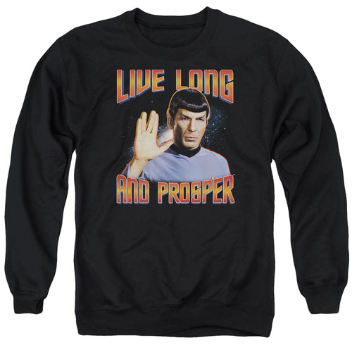 Star Trek Live Long and Prosper Crewneck Sweatshirt