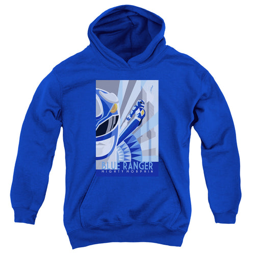 Mighty Morphin Power Rangers Blue Ranger Deco Youth Hoodie