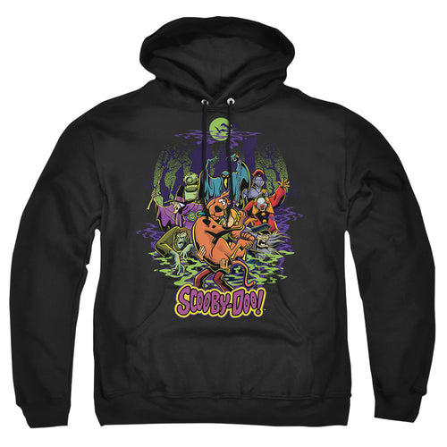 Scooby-Doo And Shaggy Chased by Monsters Pullover Hoodie