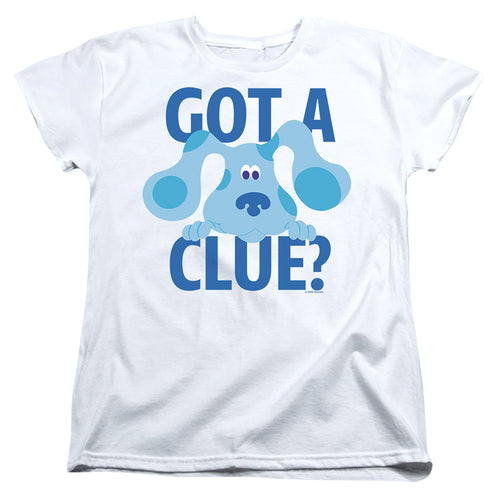 Blue's Clues Got A Clue Womens T-Shirt